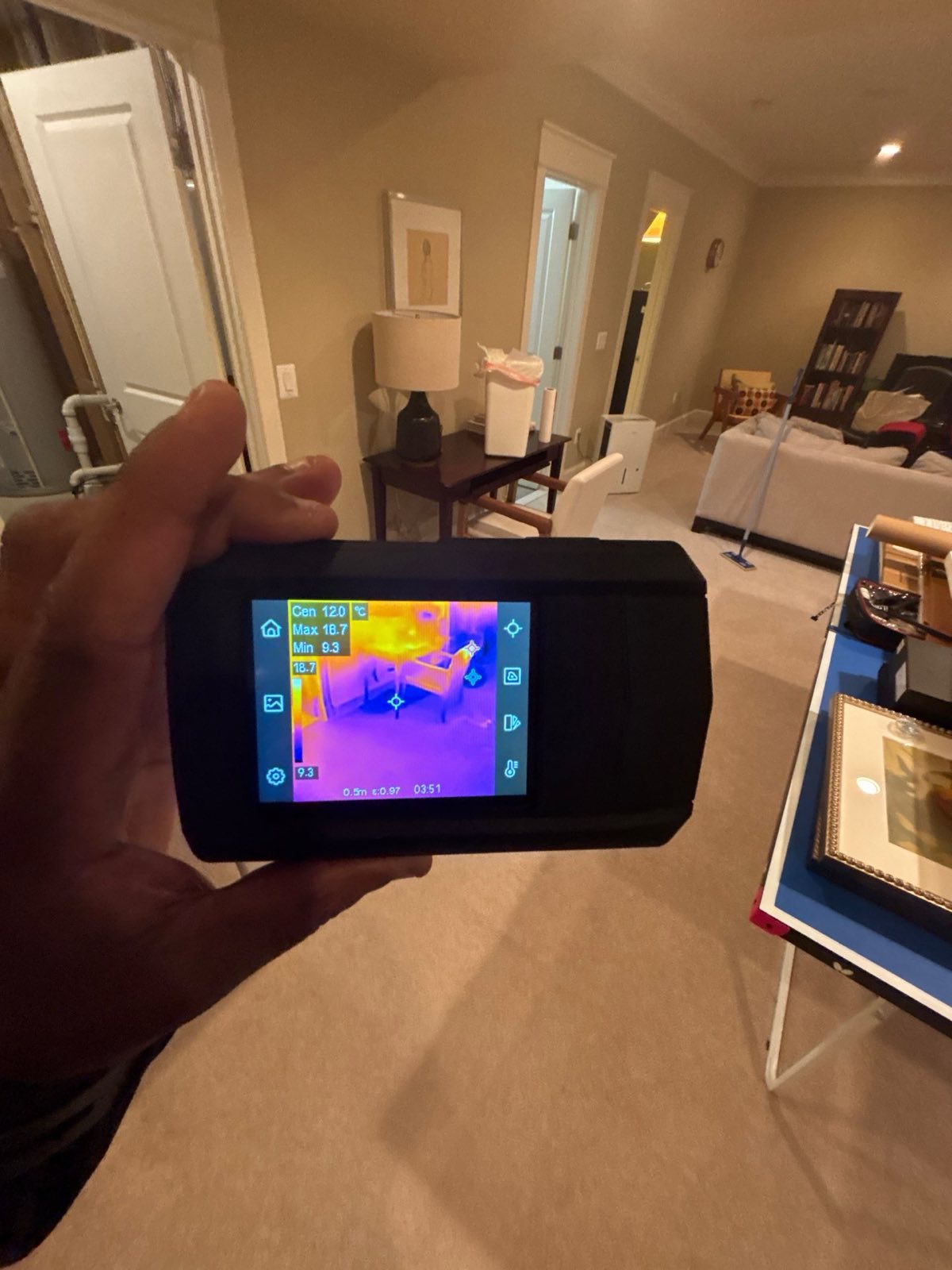 Before photo: water damage restoration project in Vienna, VA — documented initial conditions by Restoration Doctor