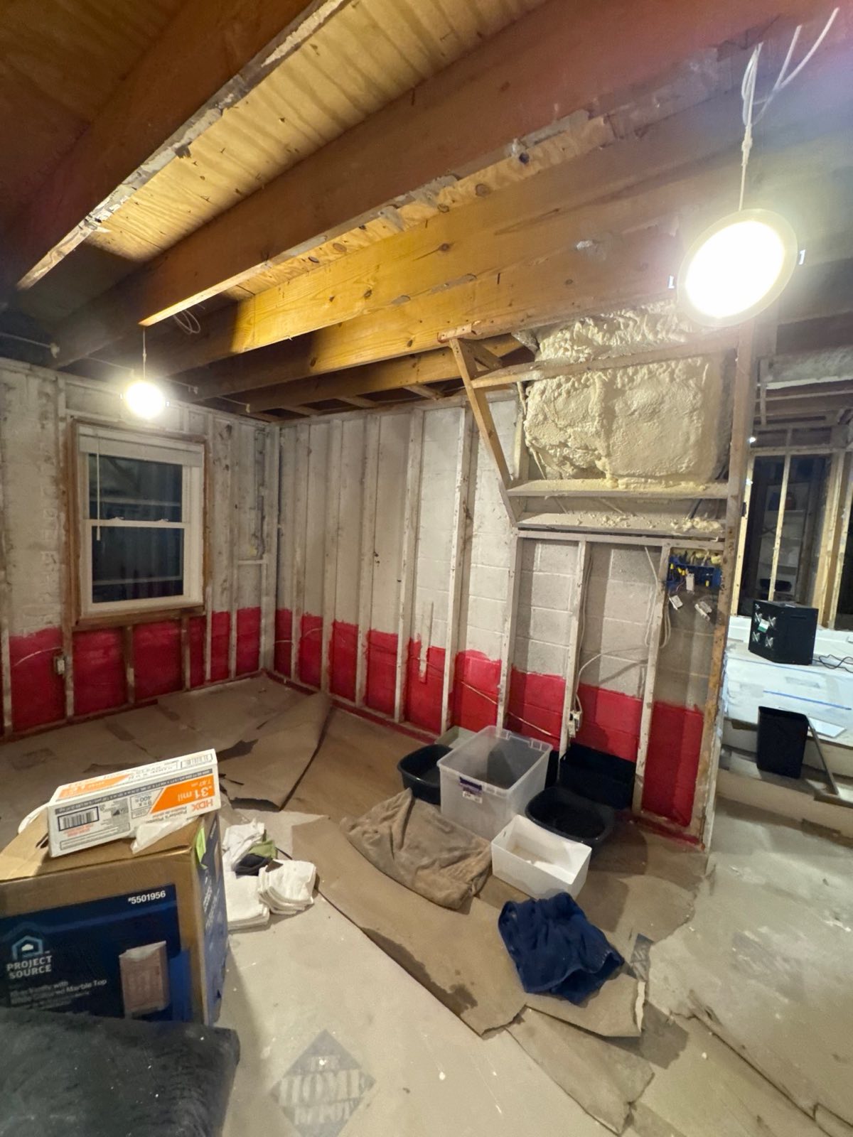 Before photo: water damage restoration project in Tysons, VA — documented initial conditions by Restoration Doctor