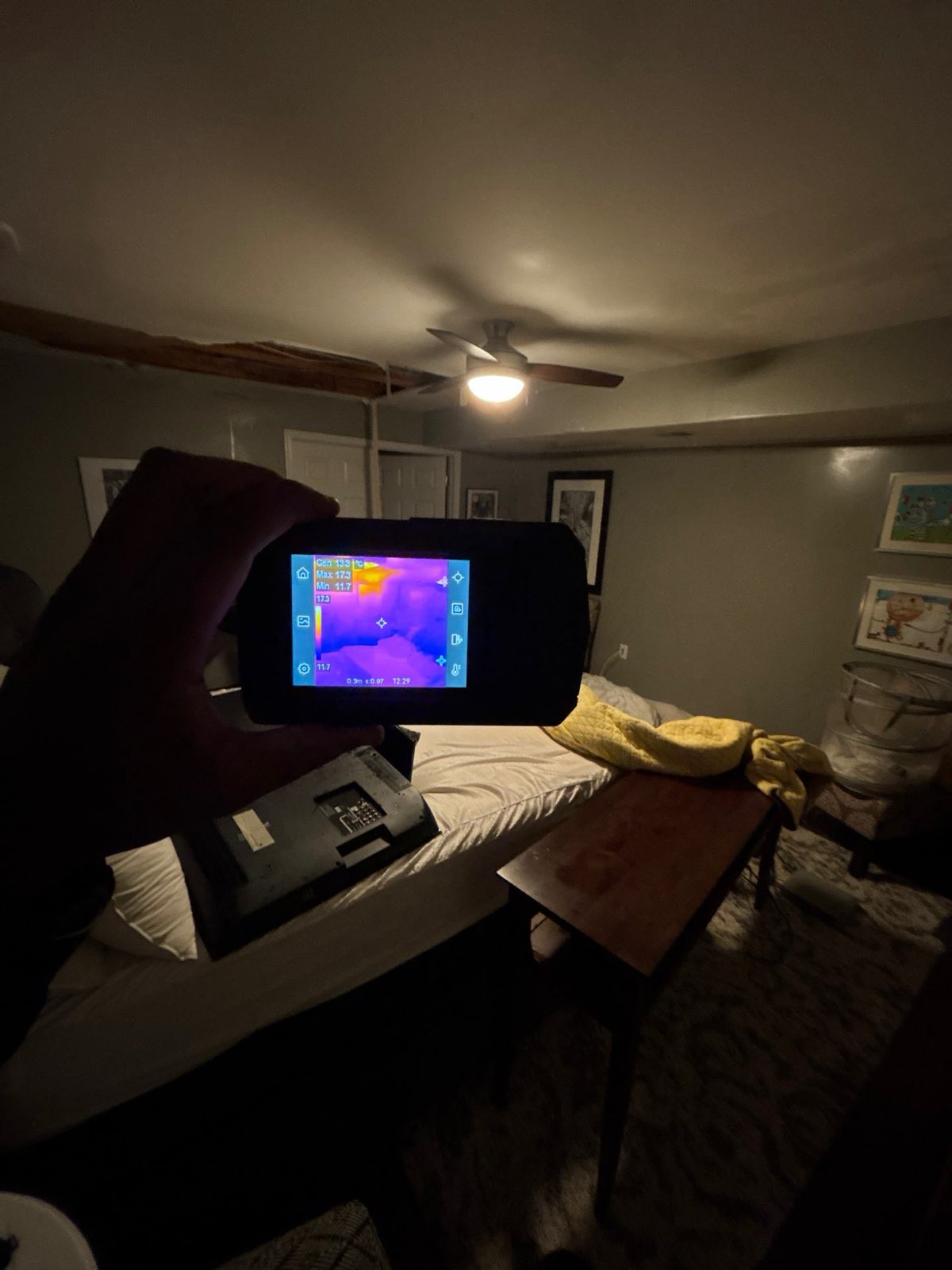 Before photo: water damage restoration project in Manassas, VA — documented initial conditions by Restoration Doctor