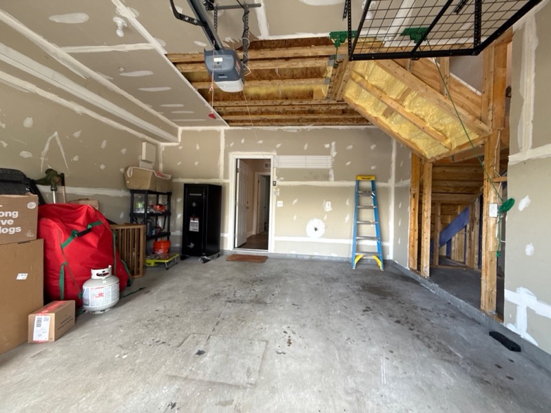 Moisture mapping and structural drying during a Sterling, VA project