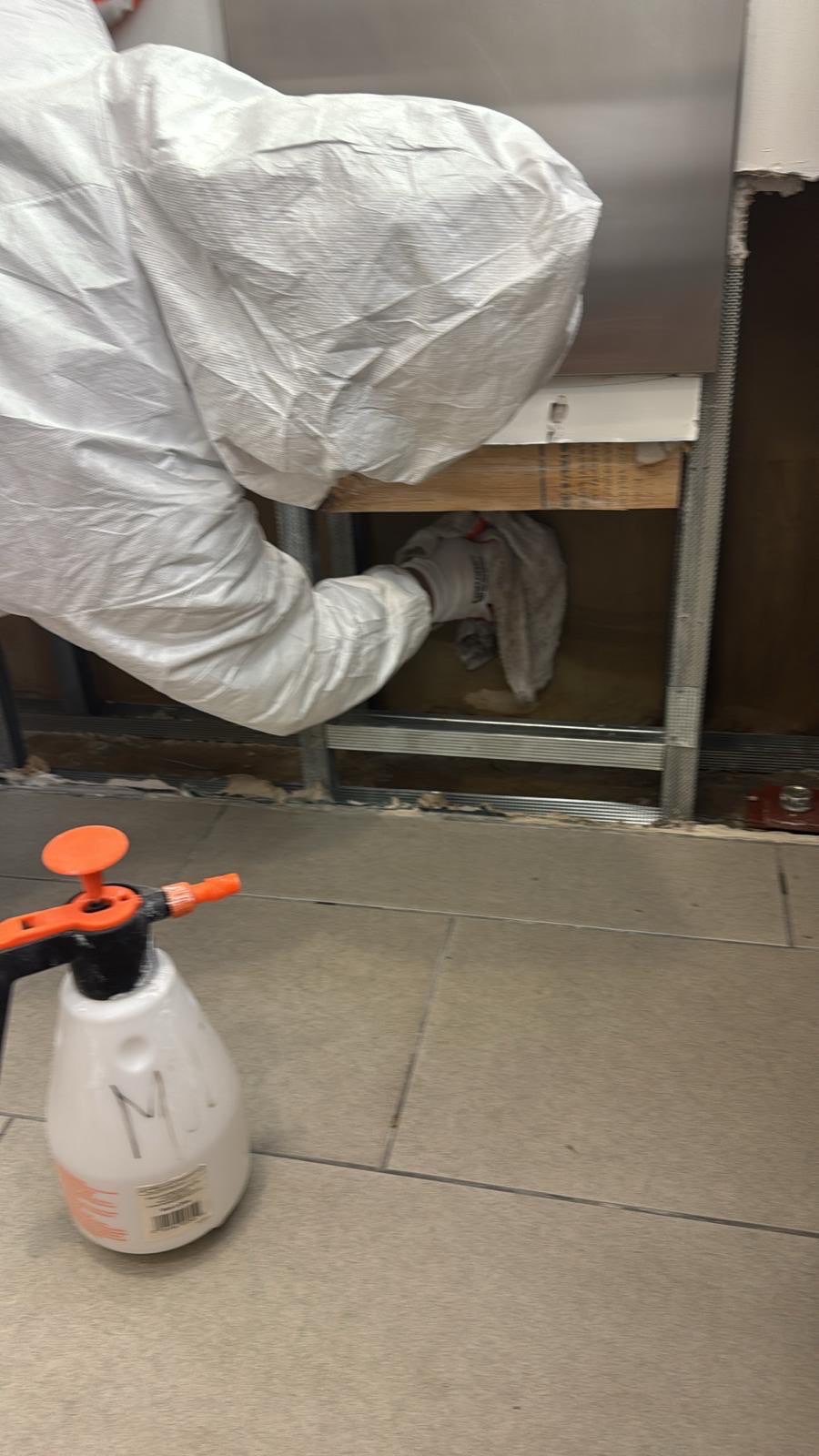 After restoration: ppe cleaning & antimicrobial treatment on a documented Washington, DC restoration project by Restoration Doctor.