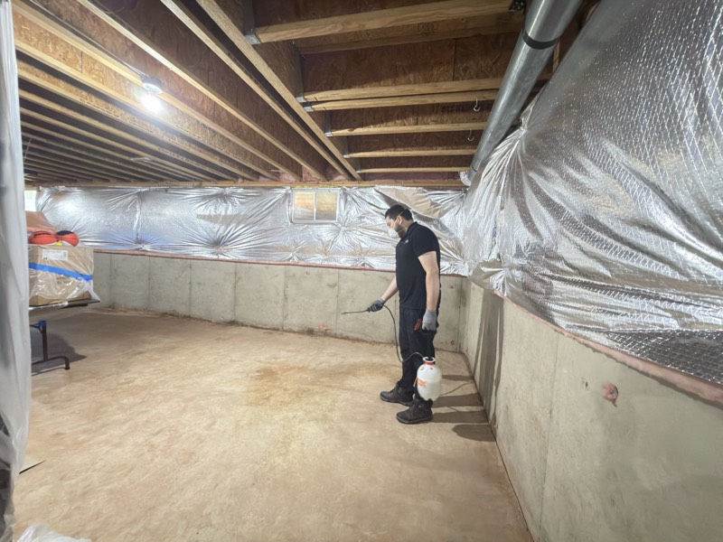 Prince William County home after residential water damage restoration