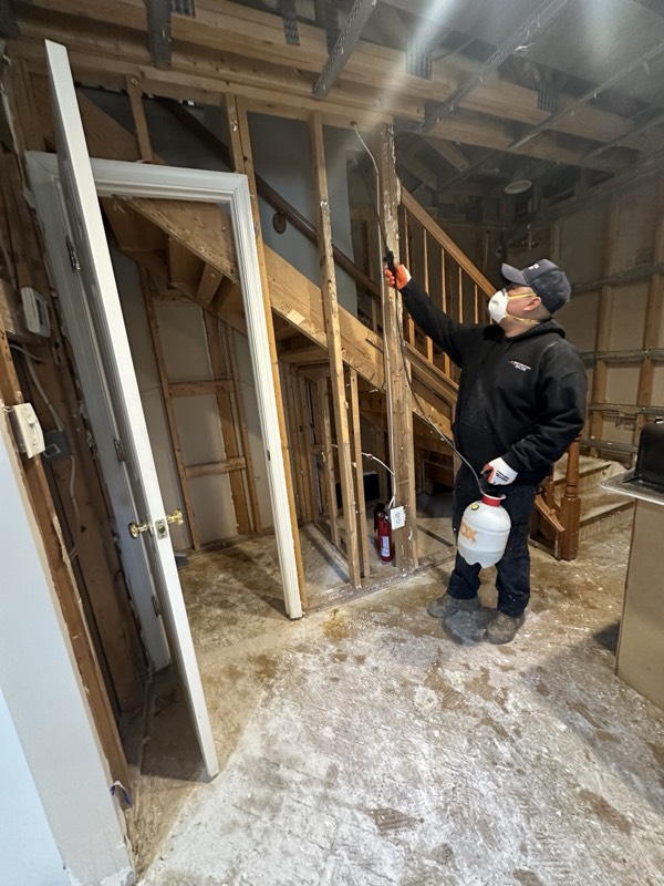 Documented Reston, VA residential water damage restoration after drying