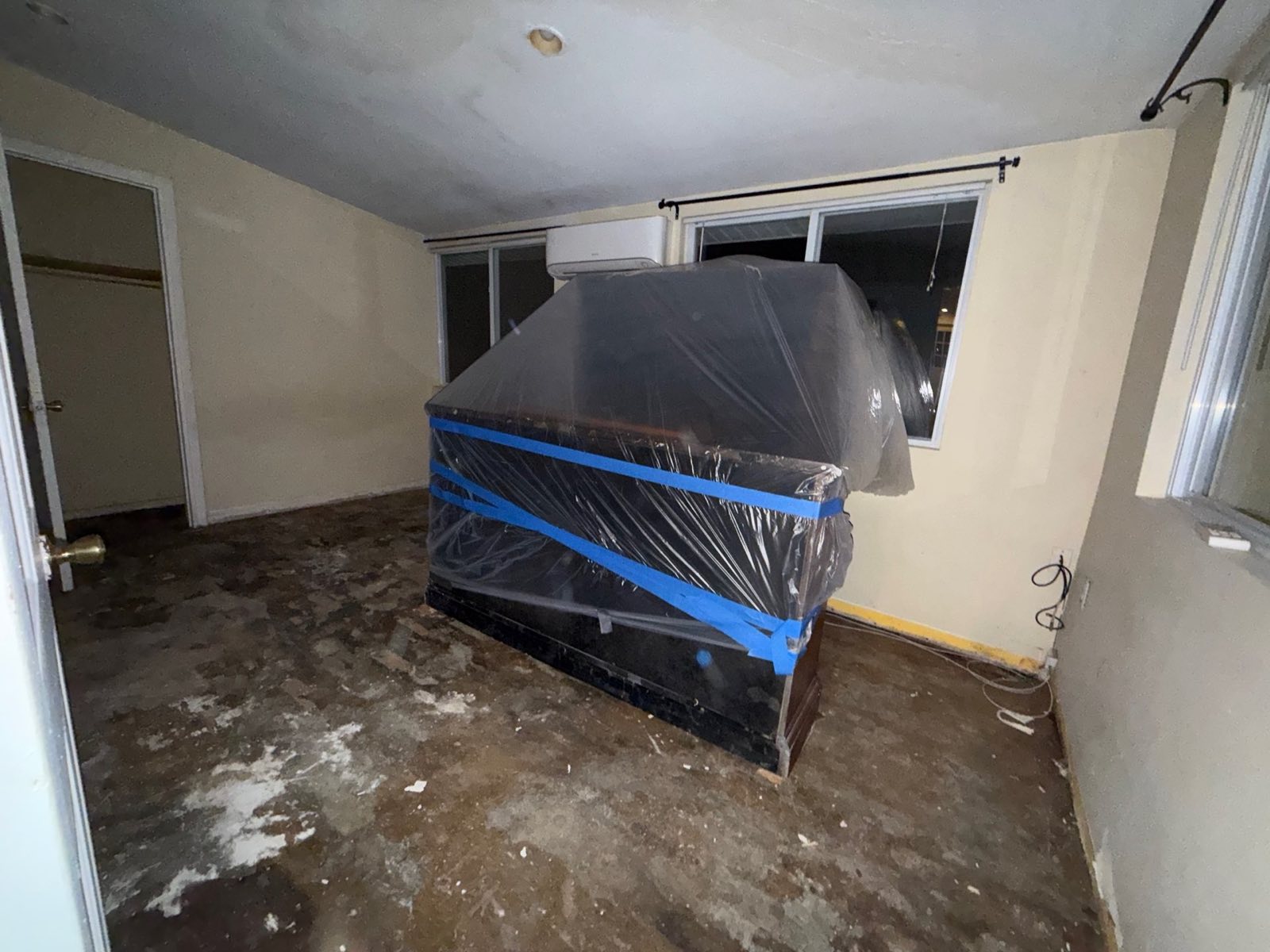 After restoration: water extraction & contents protection on a documented Lorton, VA restoration project by Restoration Doctor.